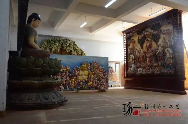 車(chē)间展厅（用(yòng)于展示大型佛像）